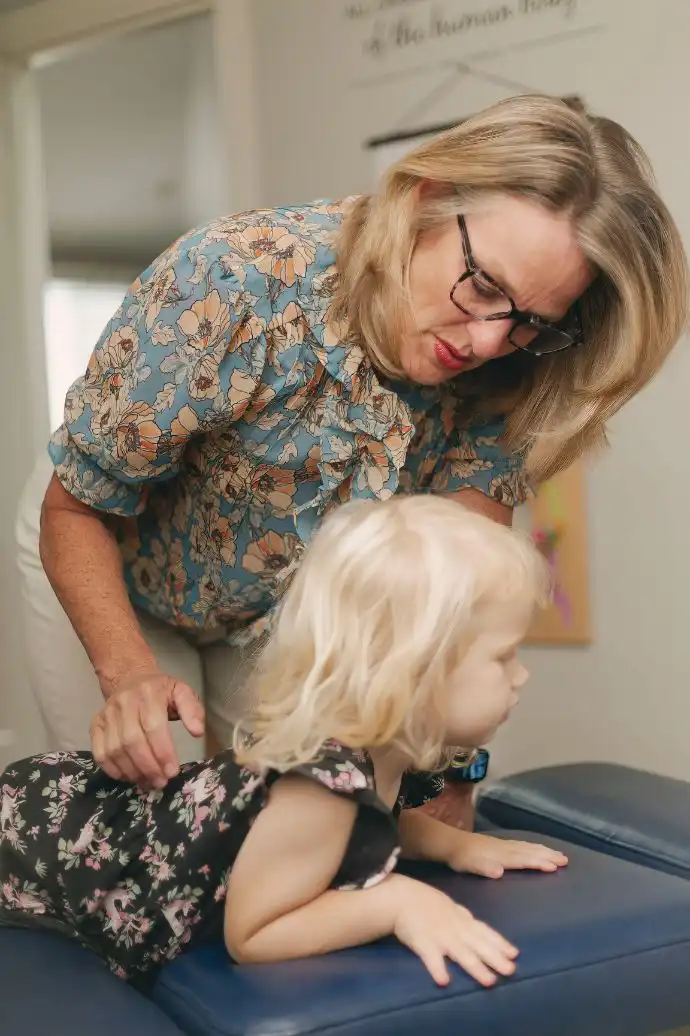 Dr. Cindy with baby